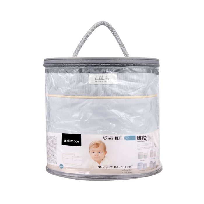 Kikka Boo Καλάθια Καλλυντικών Σετ 2τμχ 22cm and 18cm Seally Me Kikka Boo Καλάθια Καλλυντικών Σετ 2τμχ 22cm and 18cm Seally Me