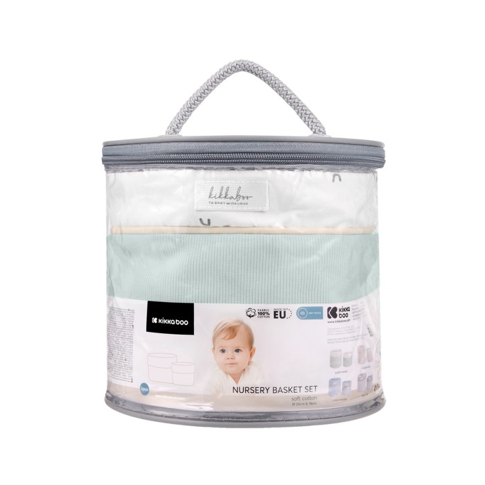 Kikka Boo Καλάθια Καλλυντικών Σετ 2τμχ 22cm and 18cm Sleepy Sheep Kikka Boo Καλάθια Καλλυντικών Σετ 2τμχ 22cm and 18cm Sleepy Sheep