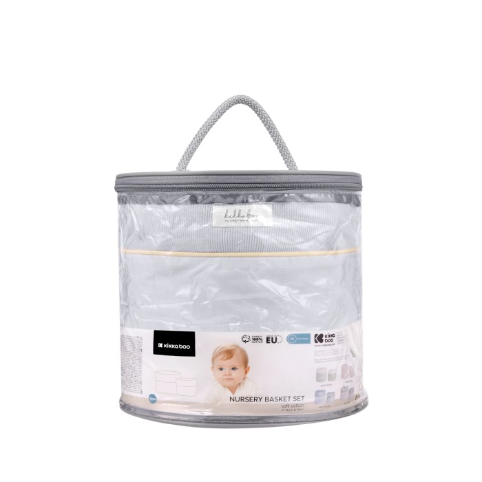 Kikka Boo Καλάθια Καλλυντικών Σετ 2τμχ 22cm and 18cm Seally Me Kikka Boo Καλάθια Καλλυντικών Σετ 2τμχ 22cm and 18cm Seally Me