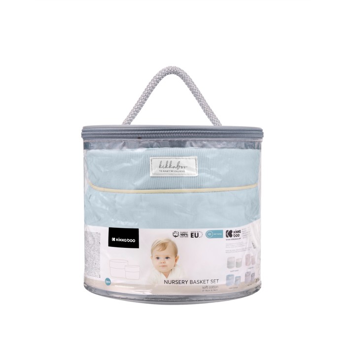 Καλάθι Καλλυντικών Σετ 2 τεμαχίων - 22cm και 18cm Stripy Friends - Kikka Boo