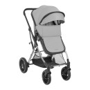 Καρότσι 3σε1 με μετατρεπόμενο κάθισμα One Γκρι - Kikka Boo Καρότσι 3σε1 με μετατρεπόμενο κάθισμα One Γκρι - Kikka Boo