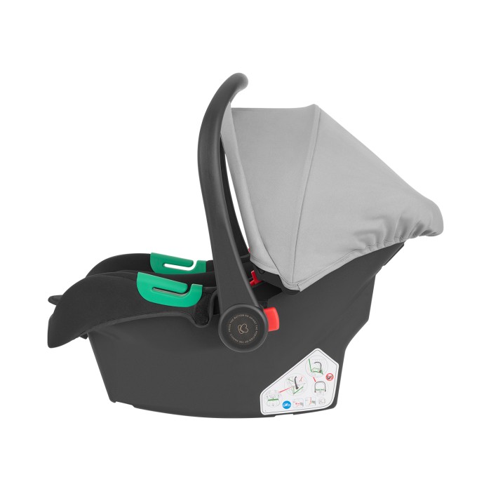 Καρότσι 3σε1 με μετατρεπόμενο κάθισμα One Γκρι - Kikka Boo Καρότσι 3σε1 με μετατρεπόμενο κάθισμα One Γκρι - Kikka Boo