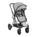 Καρότσι 3σε1 με μετατρεπόμενο κάθισμα One Γκρι - Kikka Boo Καρότσι 3σε1 με μετατρεπόμενο κάθισμα One Γκρι - Kikka Boo