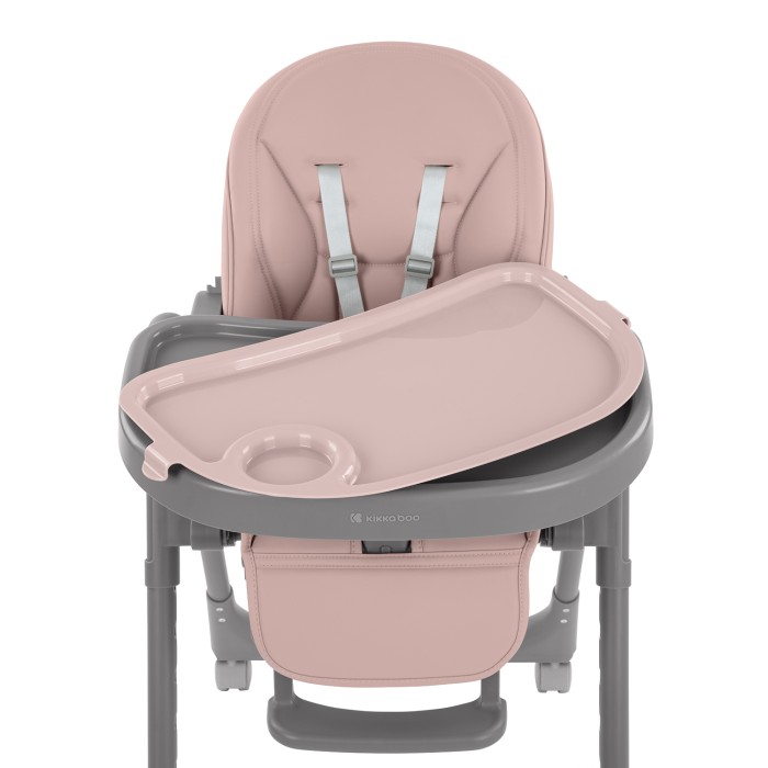 Καρεκλάκι Φαγητού Pastello 2 Ροζ - Kikka Boo Καρεκλάκι Φαγητού Pastello 2 Ροζ - Kikka Boo