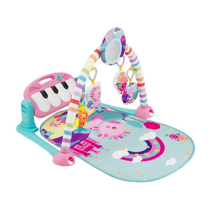 Βρεφικό Χαλάκι Δραστηριοτήτων Piano Pink Rainbow Kikka Boo