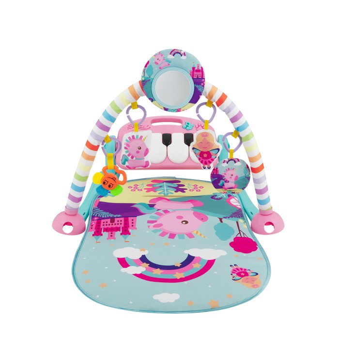 Βρεφικό Χαλάκι Δραστηριοτήτων Piano Pink Rainbow Kikka Boo