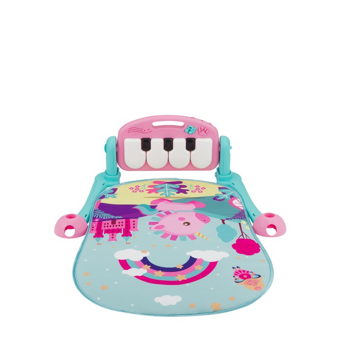 Βρεφικό Χαλάκι Δραστηριοτήτων Piano Pink Rainbow Kikka Boo