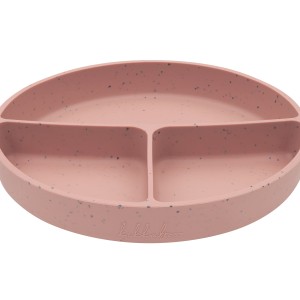 Πιάτο Με Χωρίσματα Platinum Silicone Blush Kikka Boo