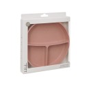 Πιάτο Με Χωρίσματα Platinum Silicone Blush Kikka Boo