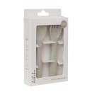 Σετ Κουτάλι Πιρούνι Platinum Silicone Sand Kikka Boo