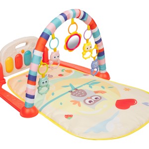 Βρεφικό Χαλάκι Δραστηριοτήτων Happy Owl Orange Kikka Boo