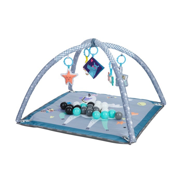 Γυμναστήριο Δραστηριοτήτων Happy Lama Με 18 Μπαλάκια Kikka Boo