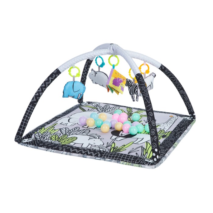 Γυμναστήριο Δραστηριοτήτων Jungle Με 18 Μπαλάκια Kikka Boo