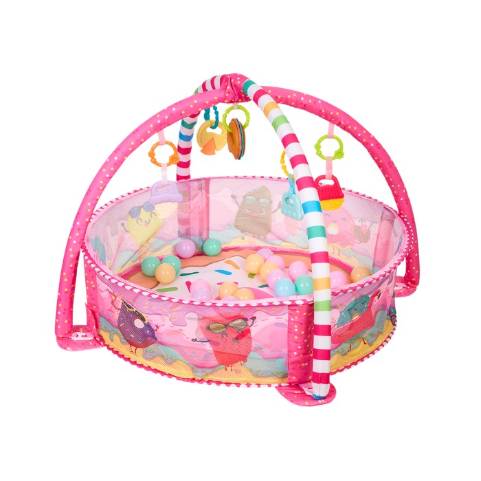 Γυμναστήριο Δραστηριοτήτων Marshmallow Με 30 Μπαλάκια Kikka Boo