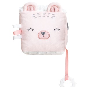 Kikka Boo Λούτρινος Βρεφικός κύβος Δραστηριοτήτων Bear With Me Ροζ