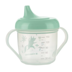 Ποτηράκι Με Λαβές Και Στόμιο 150ml Forest Party Kikka boo Mint Ποτηράκι Με Λαβές Και Στόμιο 150ml Forest Party Kikka boo Mint