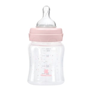 Πλαστικό Μπιμπερό PP 120ml Hippo Dreams Pink Kikka Boo