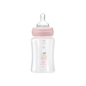 Μπιμπερό PP 240ml Hippo Dreams Ροζ - Kikka Boo