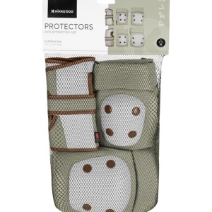 Kikka Boo Σετ Επιγονατίδες - Επιαγκωνίδες Army Green