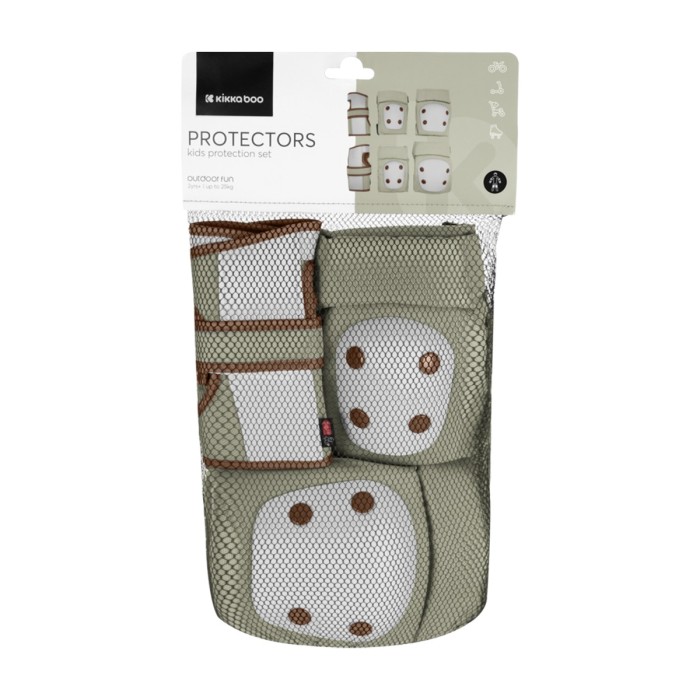 Kikka Boo Σετ Επιγονατίδες - Επιαγκωνίδες Army Green Kikka Boo Σετ Επιγονατίδες - Επιαγκωνίδες Army Green