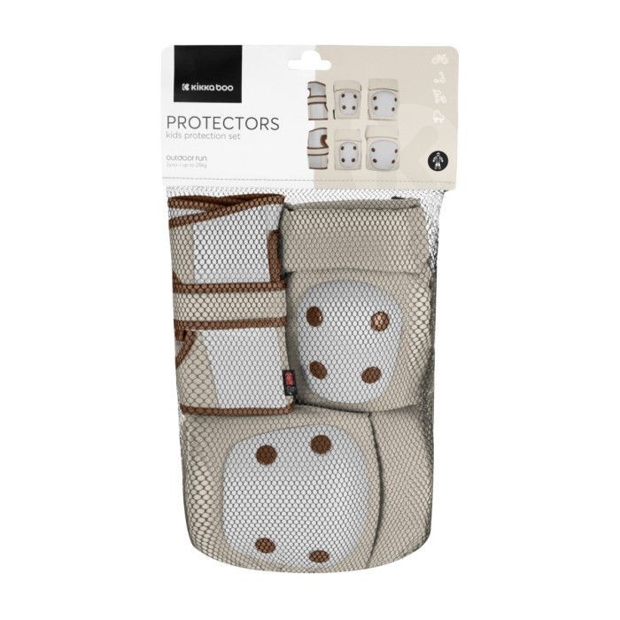 Kikka Boo Σετ Επιγονατίδες - Επιαγκωνίδες Μπεζ Kikka Boo Σετ Επιγονατίδες - Επιαγκωνίδες Μπεζ