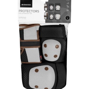 Kikka Boo Σετ Επιγονατίδες - Επιαγκωνίδες Μαύρο