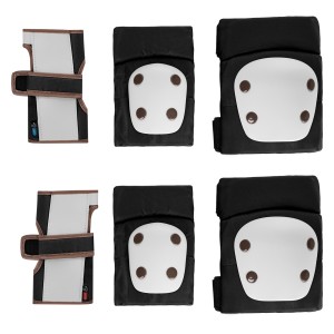 Kikka Boo Σετ Επιγονατίδες - Επιαγκωνίδες Μαύρο