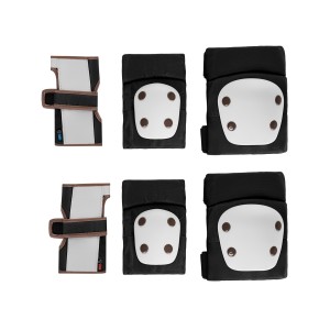 Kikka Boo Σετ Επιγονατίδες - Επιαγκωνίδες Μαύρο