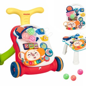 Στράτα - Τραπεζάκι Δραστηριοτήτων 3 σε 1 Play & Grow Kikka Boo Red
