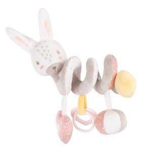 Οριζόντιο Σπιράλ Παιχνίδι Rabbits in Love Kikka Boo Οριζόντιο Σπιράλ Παιχνίδι Rabbits in Love Kikka Boo