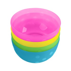 Kikka Boo Παιδικά Μπολ 4 τμχ Rainbow