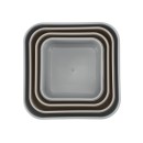 Φαγητοδοχεία PP 4 τεμ. Kitty Cat Γκρι - Kikka Boo