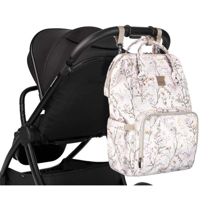 Τσάντα μαμάς Siena Luxe Secret Garden Μπεζ - Kikka Boo Τσάντα μαμάς Siena Luxe Secret Garden Μπεζ - Kikka Boo