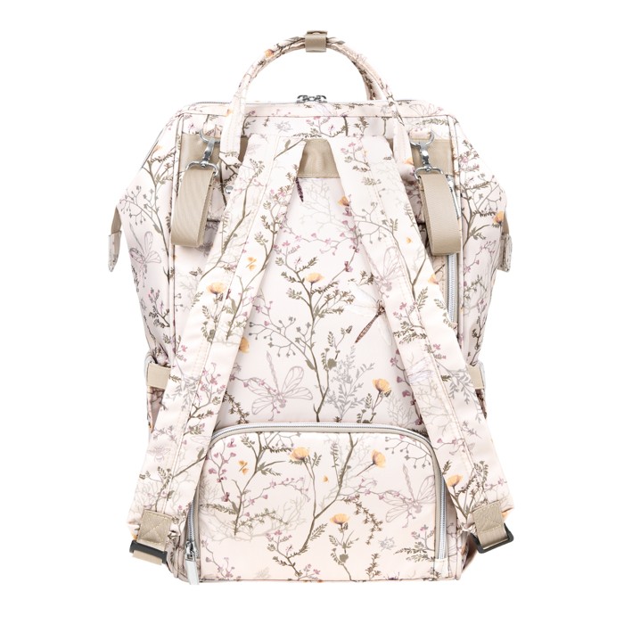 Τσάντα μαμάς Siena Luxe Secret Garden Μπεζ - Kikka Boo Τσάντα μαμάς Siena Luxe Secret Garden Μπεζ - Kikka Boo