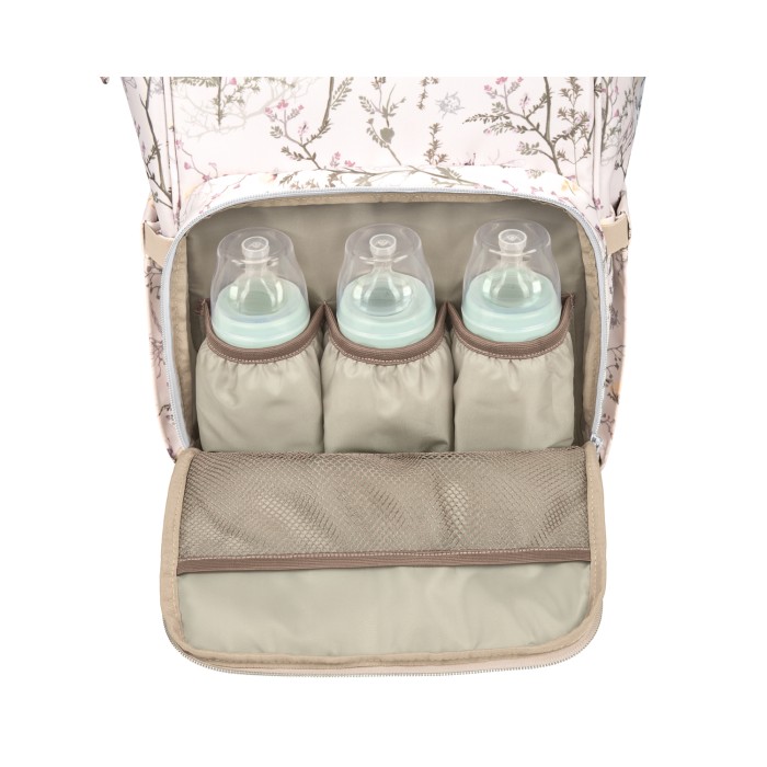 Τσάντα μαμάς Siena Luxe Secret Garden Μπεζ - Kikka Boo Τσάντα μαμάς Siena Luxe Secret Garden Μπεζ - Kikka Boo