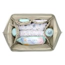 Τσάντα μαμάς Siena Luxe Secret Garden Μπεζ - Kikka Boo Τσάντα μαμάς Siena Luxe Secret Garden Μπεζ - Kikka Boo