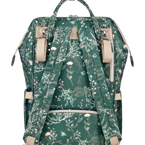 Τσάντα μαμάς Siena Luxe Secret Garden Σκούρο Πράσινο - Kikka Boo Τσάντα μαμάς Siena Luxe Secret Garden Σκούρο Πράσινο - Kikka Boo