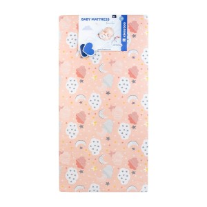 Στρώμα Siesta 60x120x10 εκ. Clouds Ροδακινί  - Kikka Boo