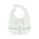 Σαλιάρα Σιλικόνης Bear With Me Μέντα Kikka Boo