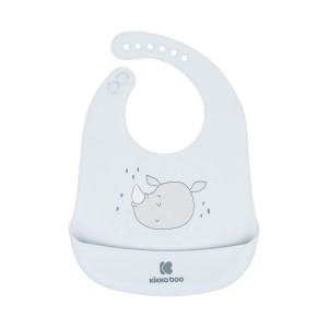 Σαλιάρα Σιλικόνης Σαβάνα Μπλε Kikka Boo