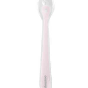 Κουτάλι Σιλικόνης Με Θήκη Ροζ Kikka Boo