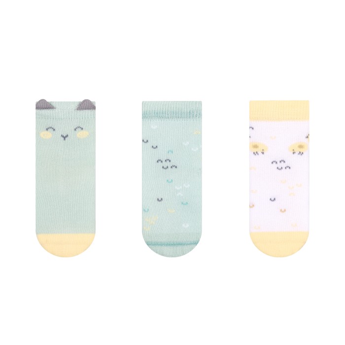 Βρεφικές κάλτσες με 3D αυτάκια Sleepy Sheep 0-6 μηνών  - Kikka Boo