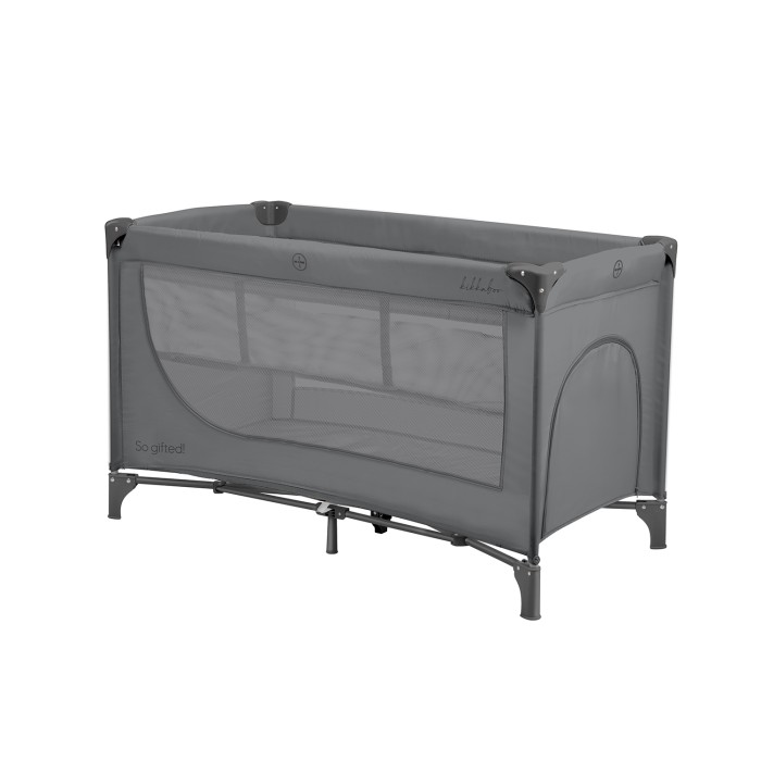 Παρκοκρέβατο 2 επιπέδων So Gifted γκρι 2026 - Kikka Boo Παρκοκρέβατο 2 επιπέδων So Gifted γκρι 2026 - Kikka Boo