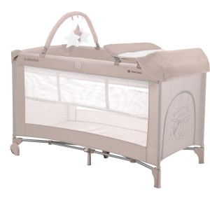 Παρκοκρέβατο 2 επιπέδων So Gifted PLUS Μπεζ - Kikka Boo