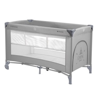 Παρκοκρέβατο 2 Επιπέδων So Gifted PLUS Γκρι - Kikka Boo