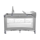 Παρκοκρέβατο 2 Επιπέδων So Gifted PLUS Γκρι - Kikka Boo Παρκοκρέβατο 2 Επιπέδων So Gifted PLUS Γκρι - Kikka Boo