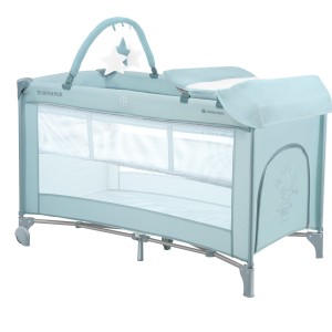 Παρκοκρέβατο 2 επιπέδων So Gifted PLUS Μέντα - Kikka Boo