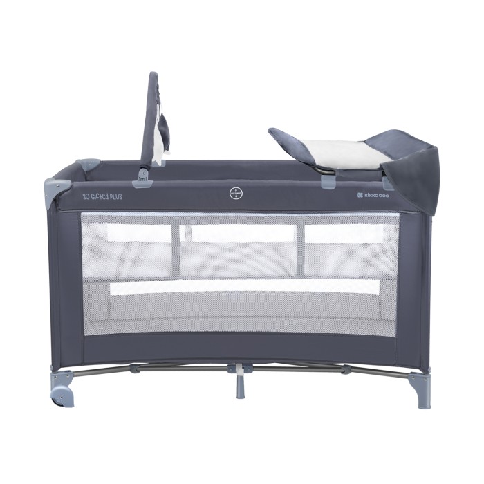Παρκοκρέβατο 2 επιπέδων So Gifted PLUS Σκούρο Μπλε - Kikka Boo Παρκοκρέβατο 2 επιπέδων So Gifted PLUS Σκούρο Μπλε - Kikka Boo