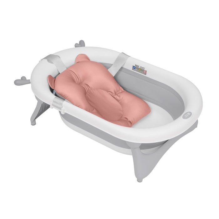 Μαλακό Μαξιλάρι Μπάνιου Bear Ροζ - Kikka Boo Μαλακό Μαξιλάρι Μπάνιου Bear Ροζ - Kikka Boo