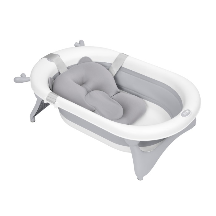 Μαλακό Μαξιλαράκι Στήριξης Μπάνιου Γκρι Kikka Boo Μαλακό Μαξιλαράκι Στήριξης Μπάνιου Γκρι Kikka Boo